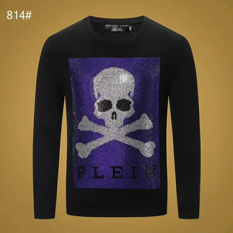 philipp plein pp pull  manches longues pour homme s_1111b12